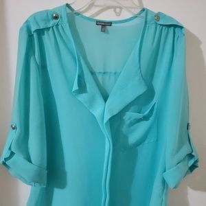 Charlotte Russe 100% Polyester shirt